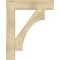 Ekena Millwork Westlake Block Rough Sawn Bracket, Douglas Fir, 6"W x 32"D x 40"H BKT06X32X40WTL05RDF - alternate 2